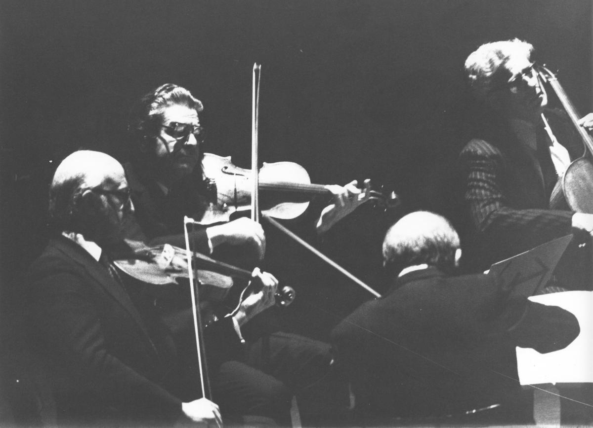 Piero Farulli e il Quartetto Amadeus (1980)