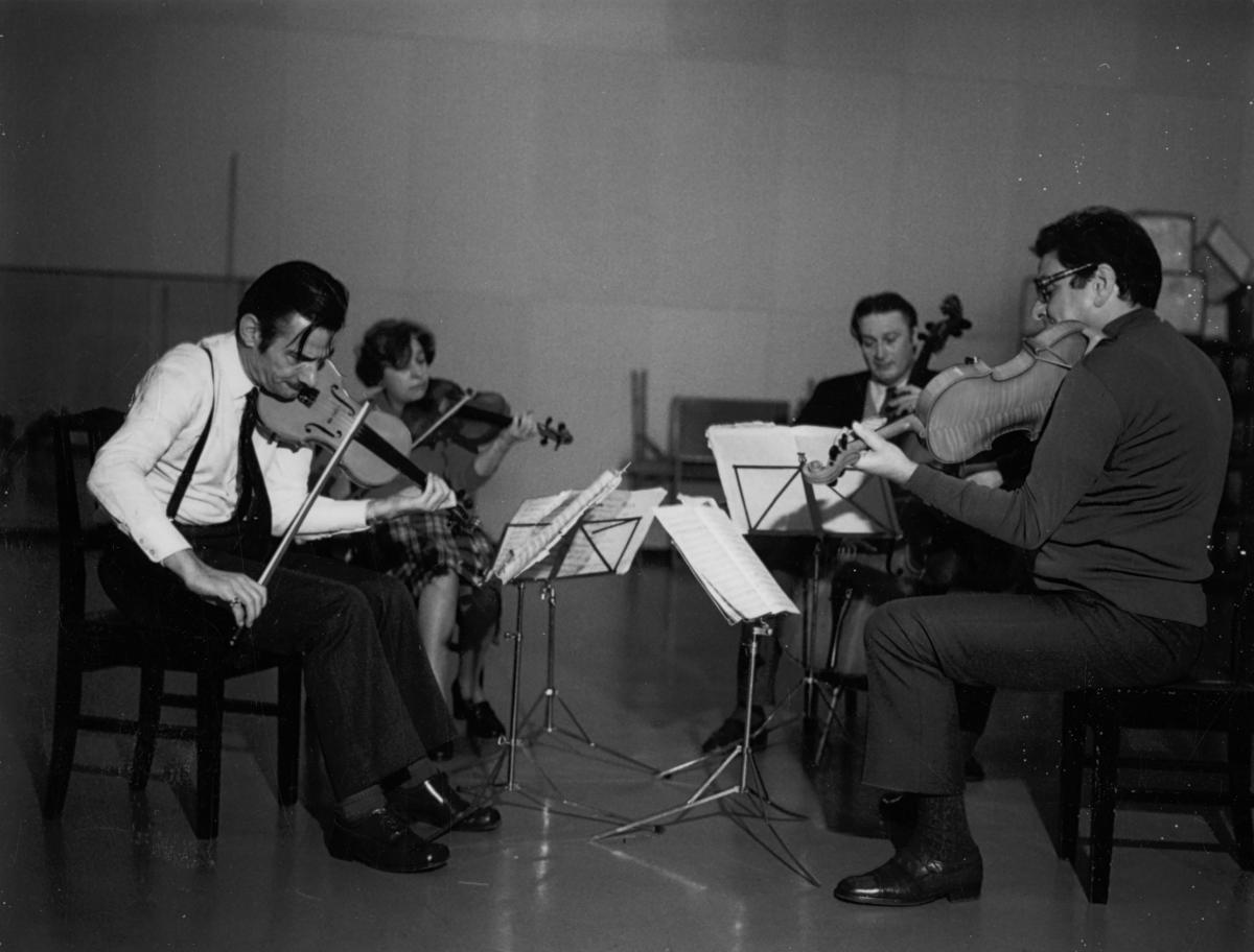 Prove del Quartetto Italiano a Tokio (1973)