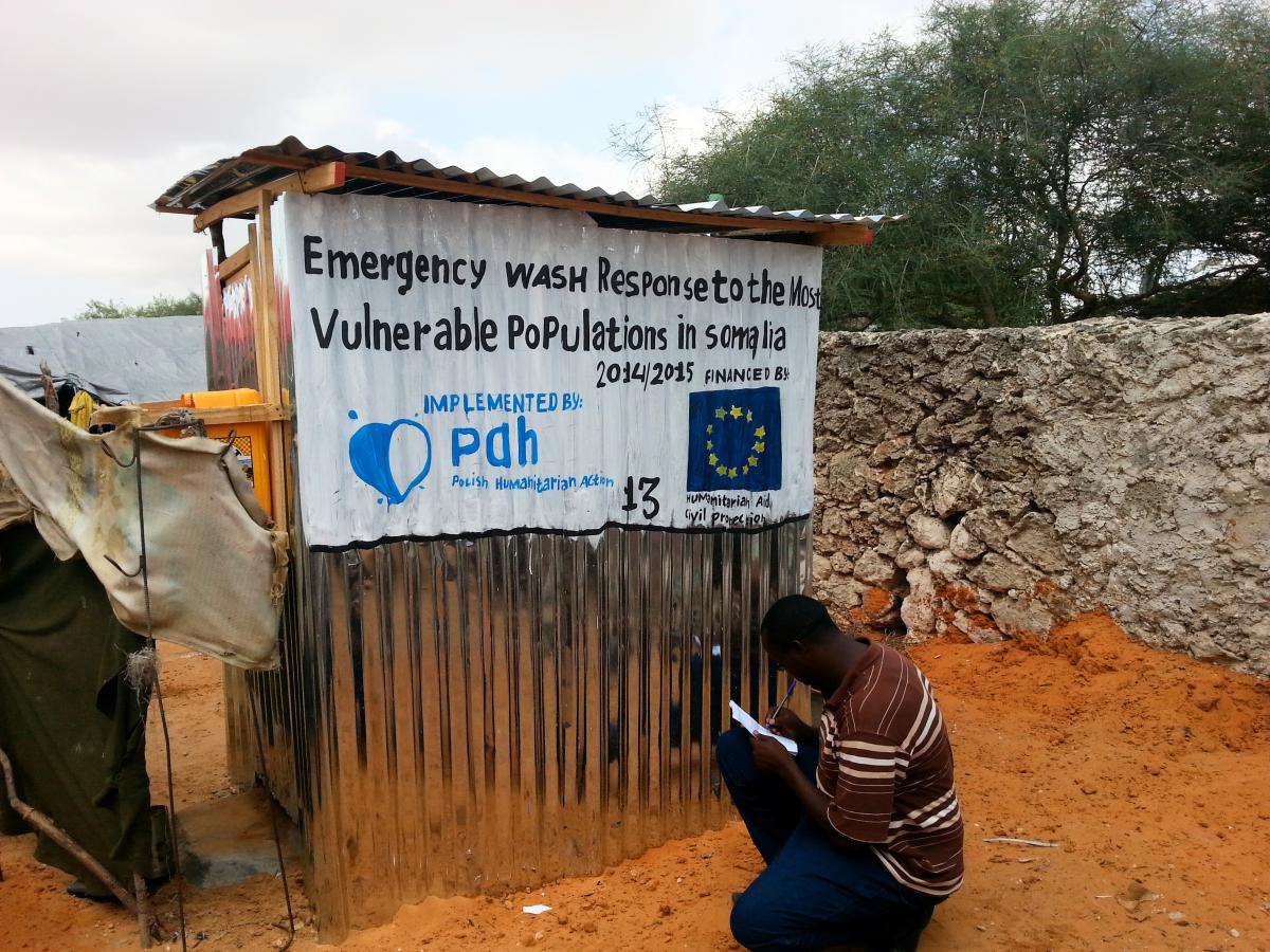 Diis - our Site Technician is monitoring the projects site, photo. PAH