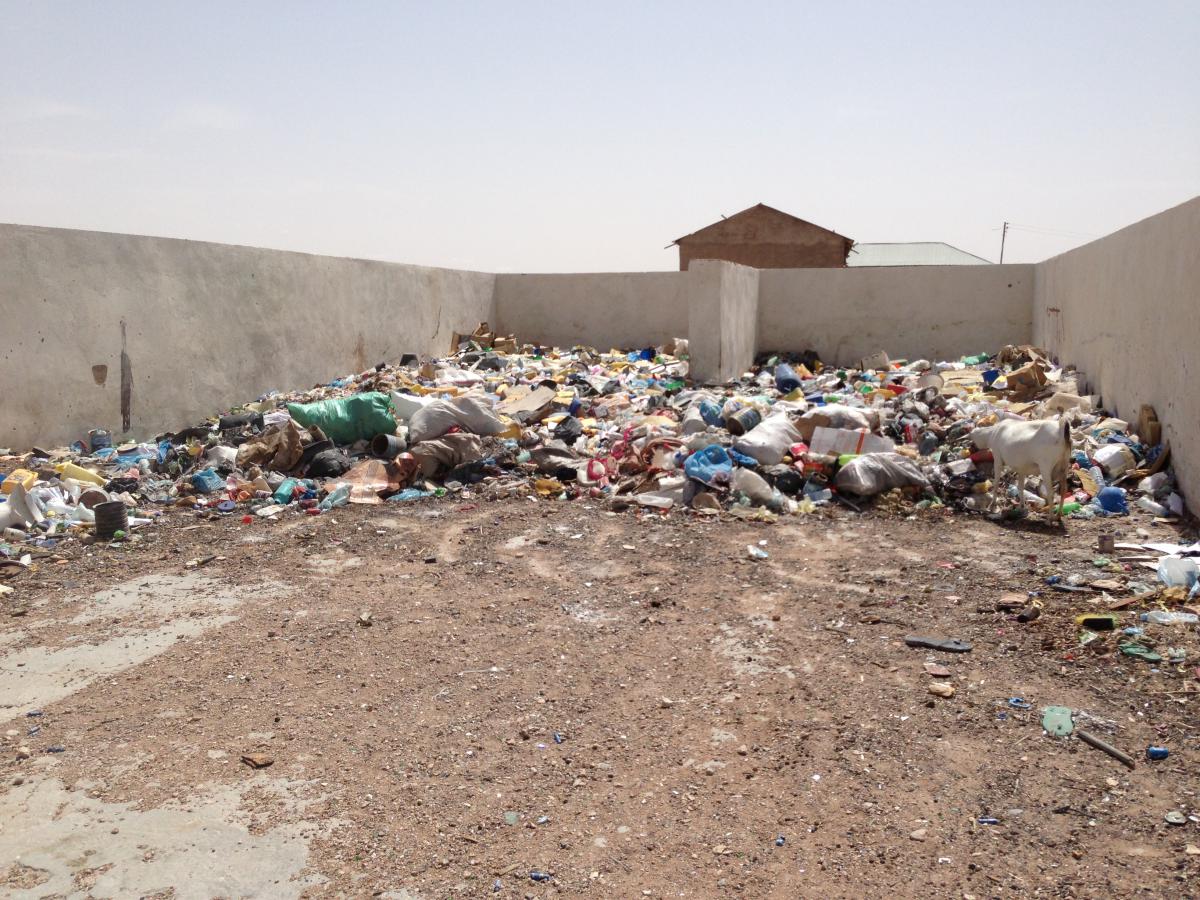 this year we are assisting municipality to develop waste management system - for garbage collcetion and latrines pit hole empting, fot. PAH