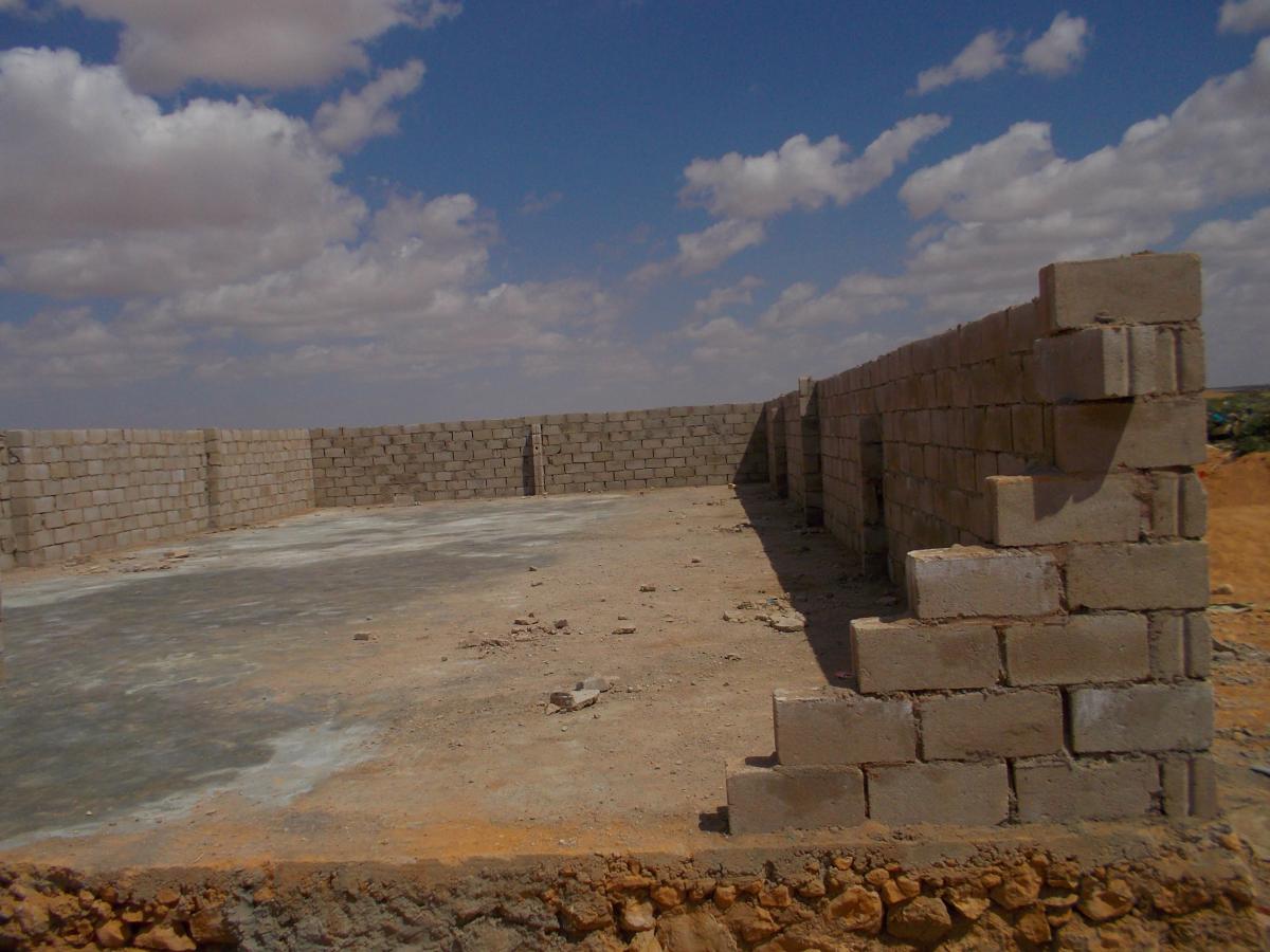 in 2013 and 2014 PAH was building waste collection centers for the communities to have a place they can place the garbage they collect, fot. PAH