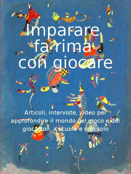 Imparare fa rima con giocare