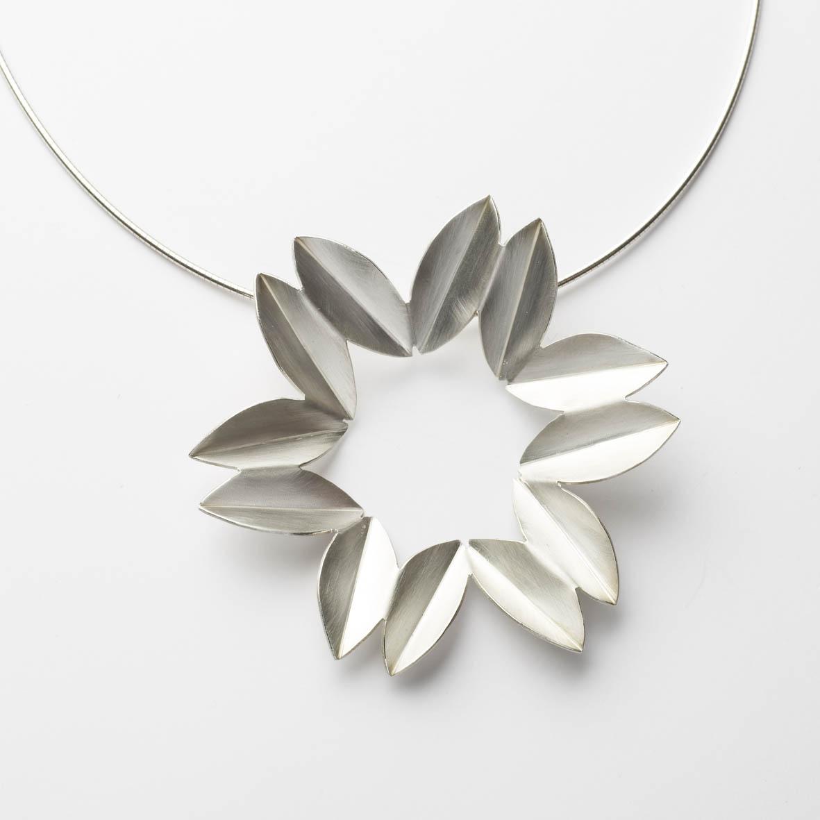 A SILVER FLOWER