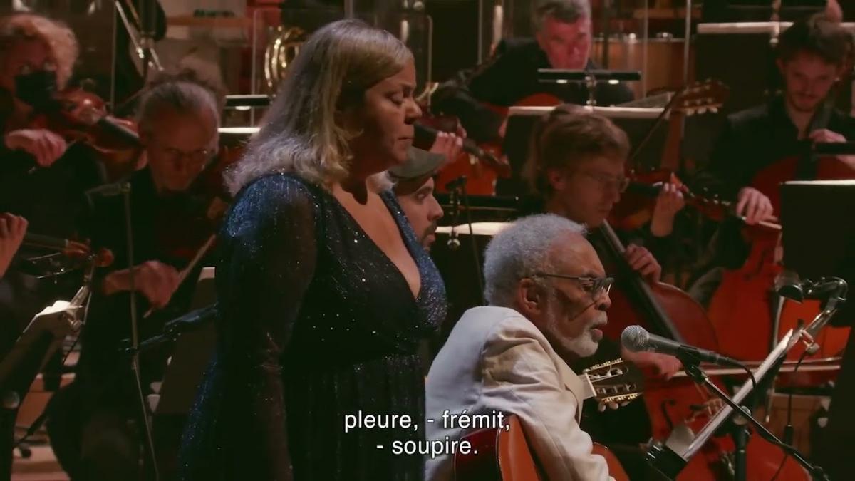 "Amor Azul" 
Chorus and Philharmonic Orchestra of Radio France - Paris
soloist Gilberto Gil and Graça Reis