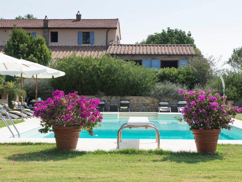 pool & main building