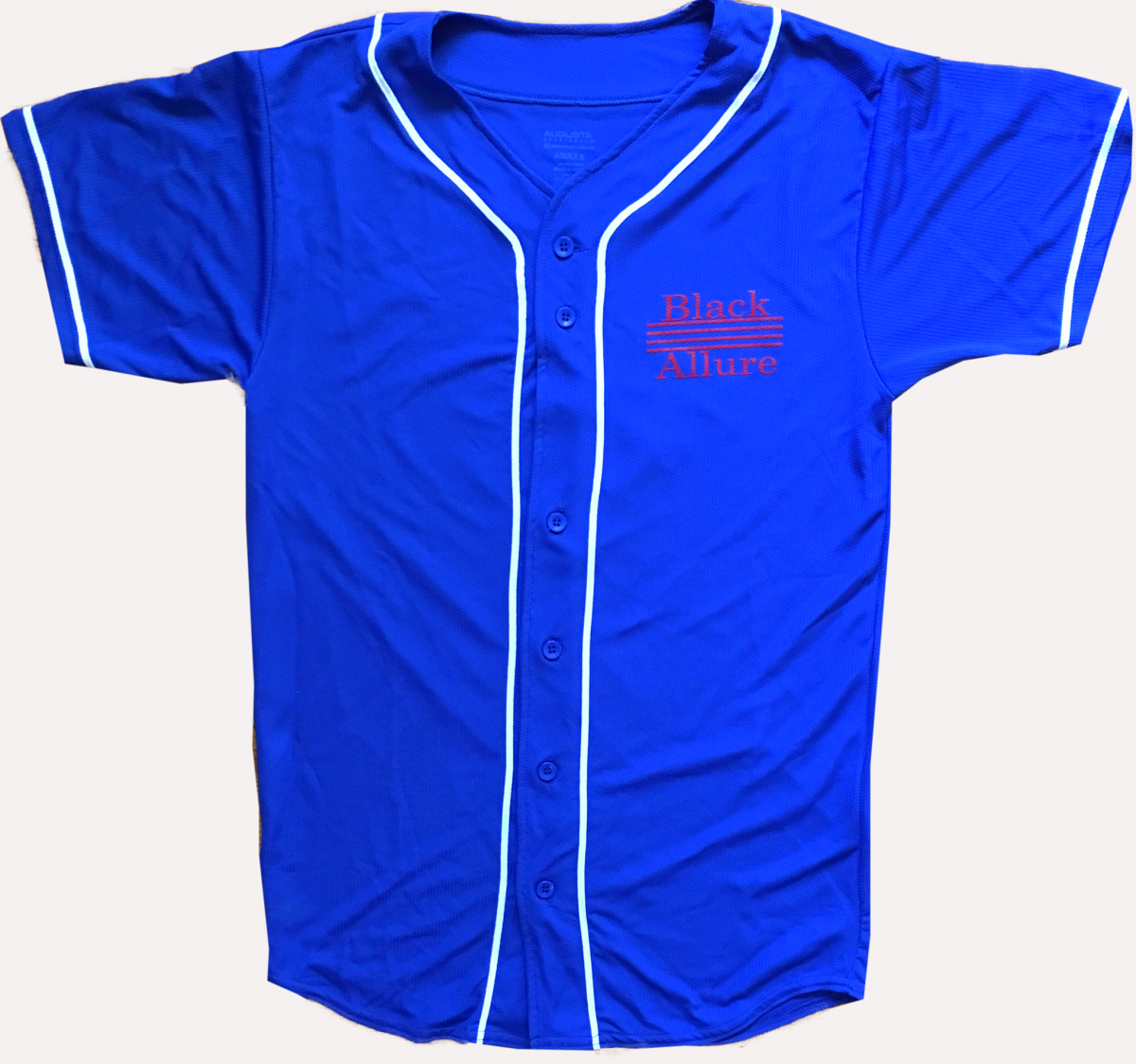 Black Allure Baseball Jersey Royal
