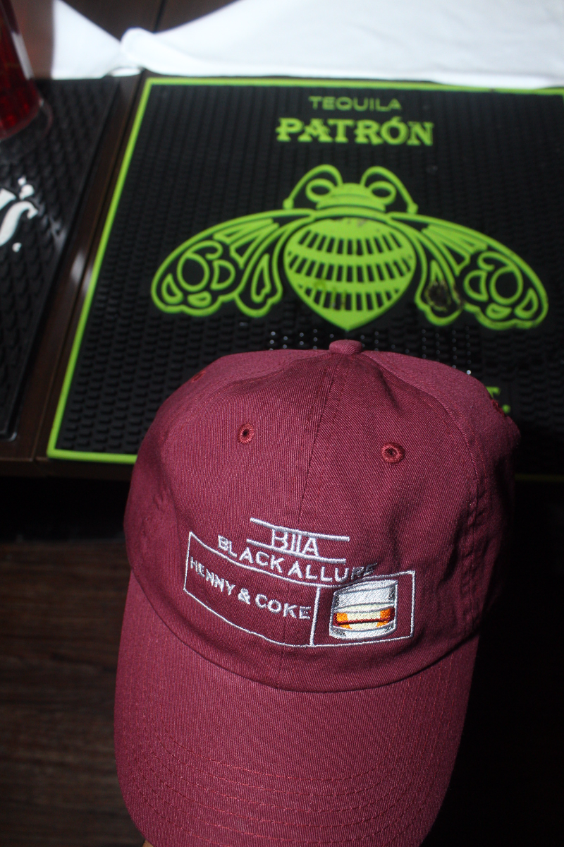 Henny & Coke Allure Hat Maroon
