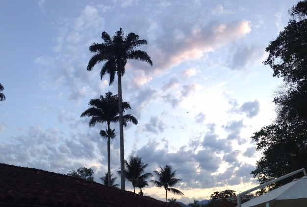           O céu de Paraty
