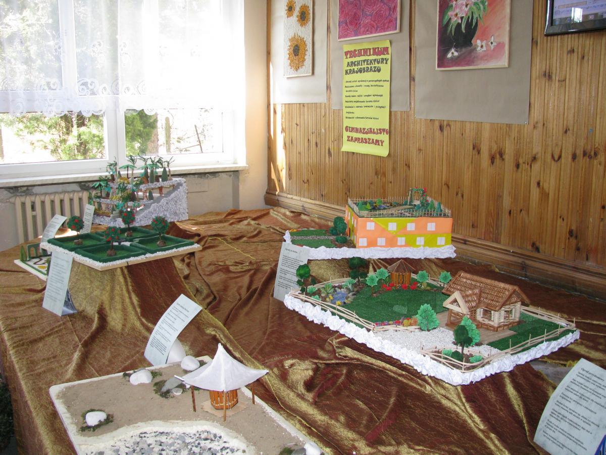 Projekty ogrodów. Dzień Otwartej Szkoły 2010