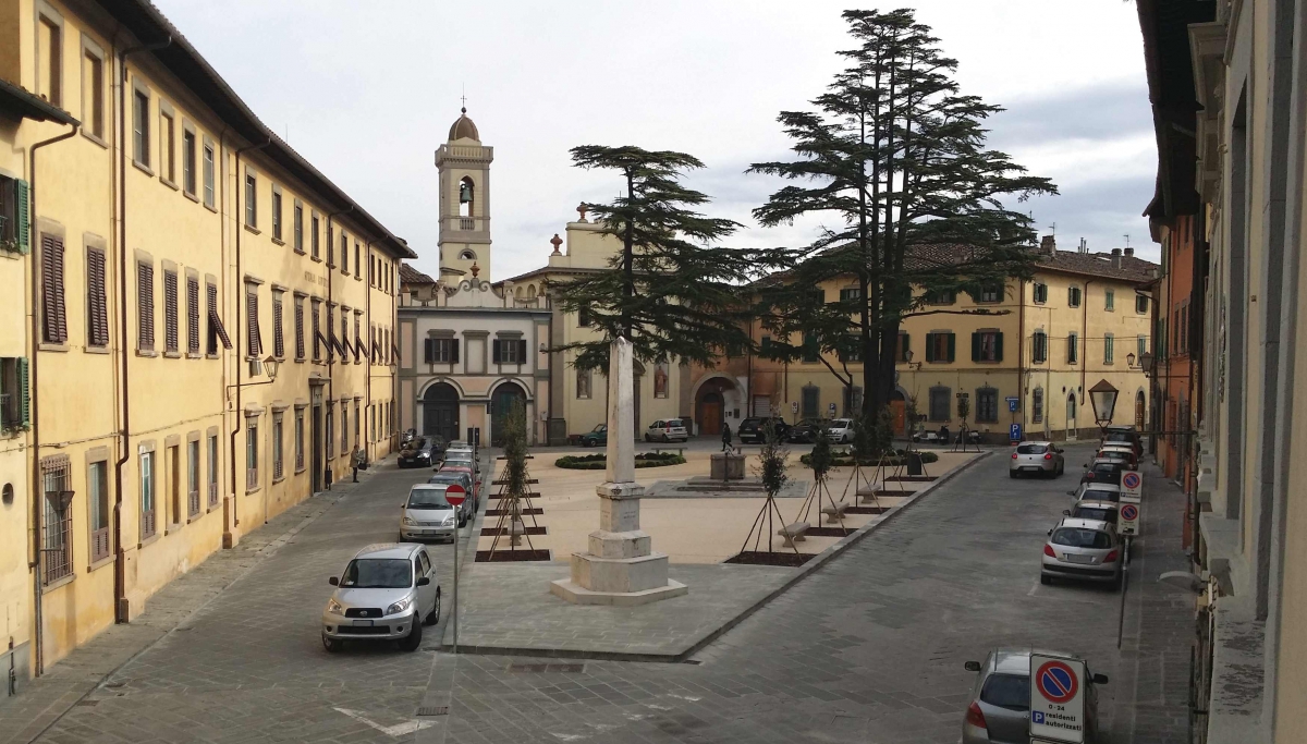 Piazza XX Settembre Comune di San Miniato