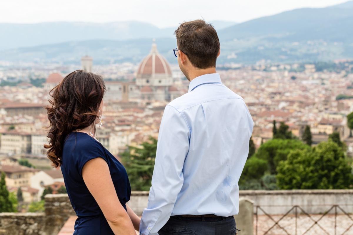 米开朗基罗广场（Piazzale Michelangelo）景观