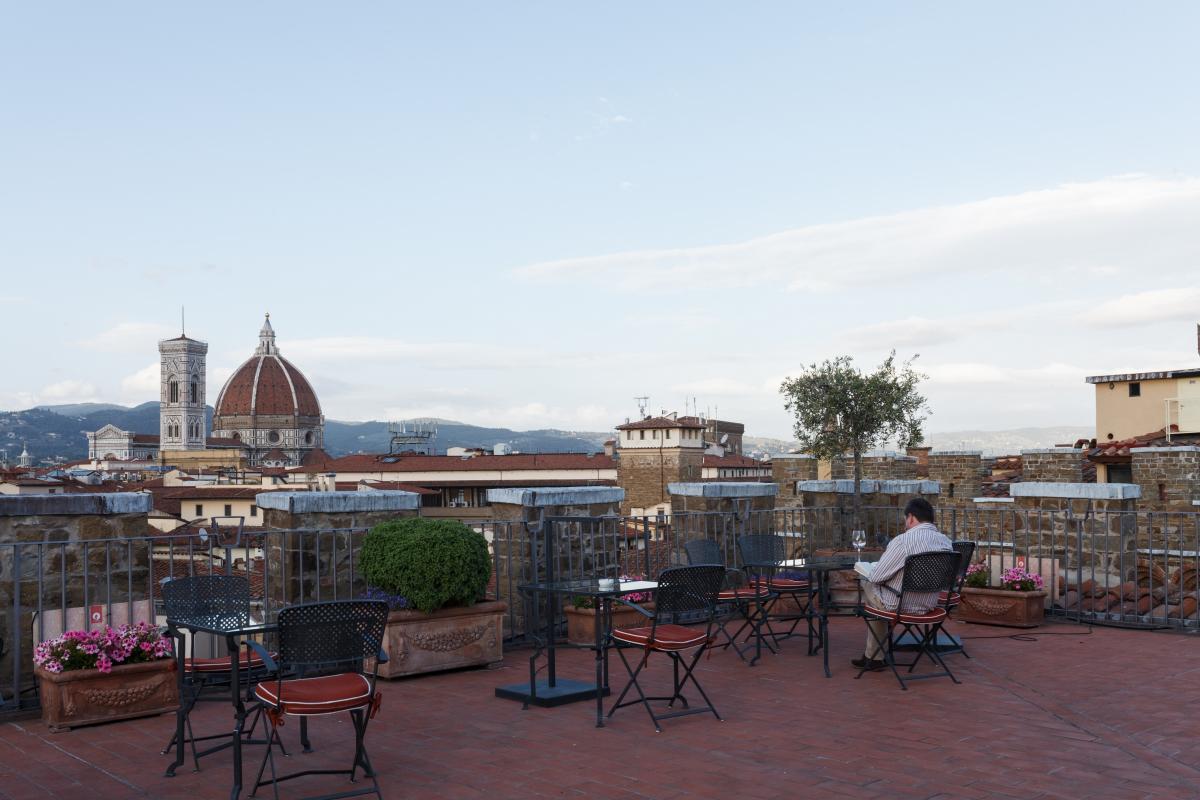 View of the historic centre