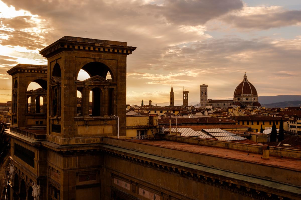 FLORENCE VUE D'EN HAUT