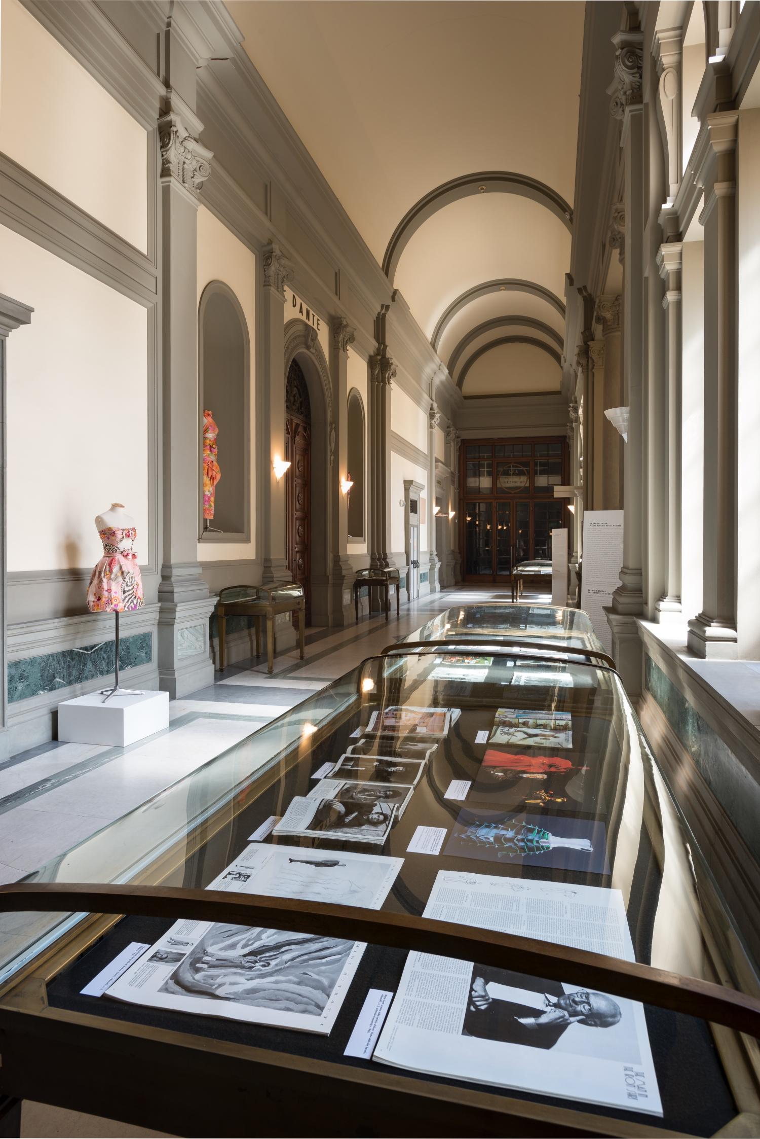 La sala della mostra